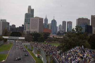 Albert Park ohne Sonne, nur das halbe Vergnügen 