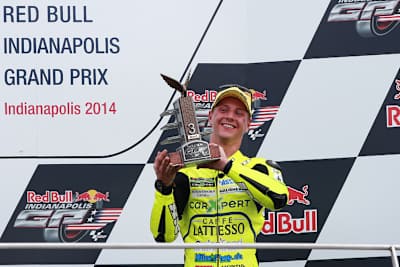 Indianapolis-GP: Vierter Podestplatz für Dominique Aegerter