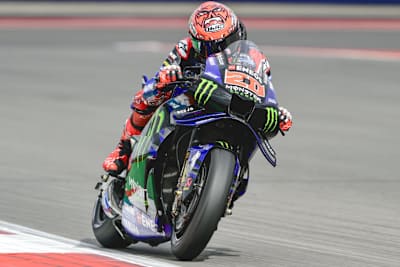 Die Yamaha-Fahrer, hier Fabio Quartararo, sind sich einig: Mehr geht mit dem Reihenvierzylinder-Motor nicht