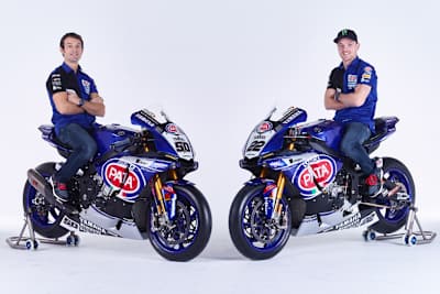Yamaha-Werksteam: Sylvain Guintoli (li.) und Alex Lowes