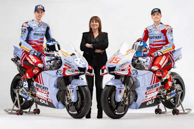 2023 ein Team: Alex Márquez, Nadia Padovani und Fabio Di Giannantonio
