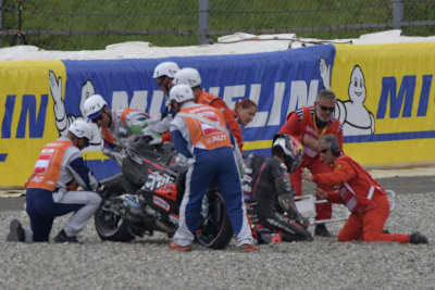 Jorge Martin überstand seinen Crash unbeschadet