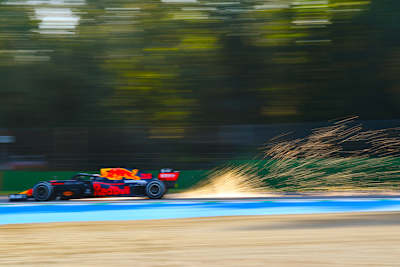 Max Verstappen lässt es krachen