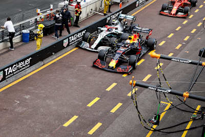 Max Verstappen kollidiert mit Valtteri Bottas