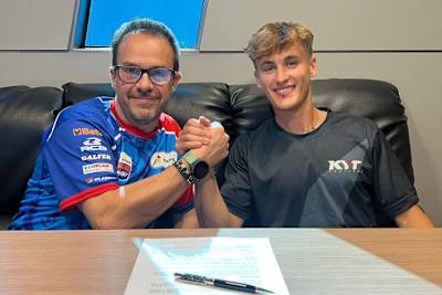 Perales mit SAG-Neuzugang Jaume Masia 