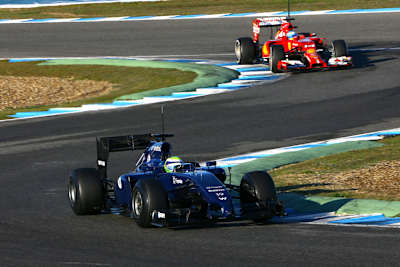 Massa vor Alonso gestern, Massa vor Alonso heute in der Tabelle