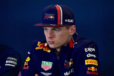 Max Verstappen in Texas