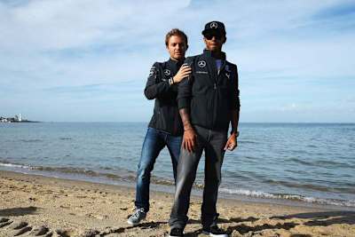 Nico Rosberg: Da steht einer im Weg