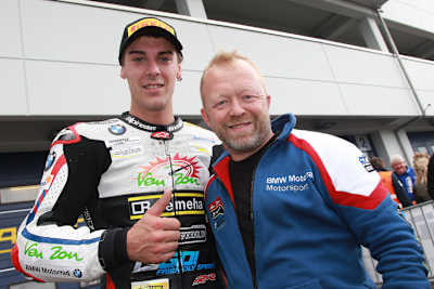 Markus Reiterberger (li.) und Teamchef Werner Daemen