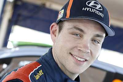 Bestplatzierter Hyundai-Pilot nach zwei Etappen – »Kiwi« Hayden Paddon