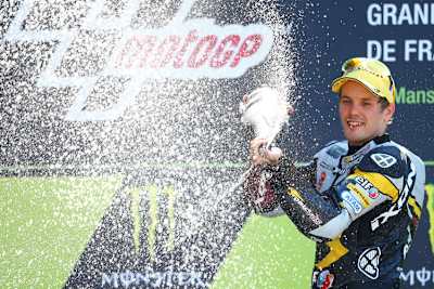 Mika Kallio kam in Le Mans mit mehr als einer Sekunde Vorsprung als Erster ins Ziel