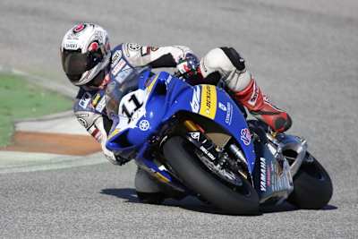 Teuchert mit seiner neuen R1.