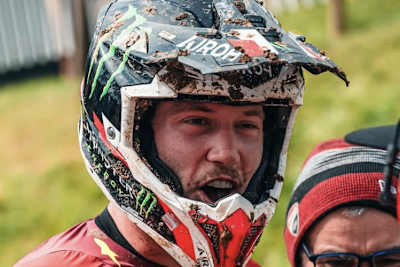 Ducati-Werksfahrer Mattia Guadagnini verletzte sich auf Sardinien