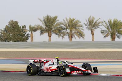 Mick Schumacher im neuen Haas-Rennwagen