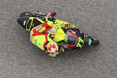 Dominique Aegerter auf der KTM des Kiefer-Teams