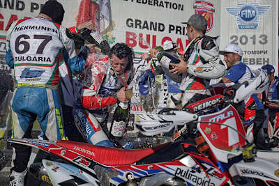 Die Bulgaren feierten mit ihrem Finnen Mauno Hermunen Rang 2