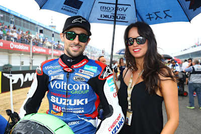 Eugene Laverty mit seiner Verlobten Pippa
