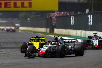 Haas gegen Renault