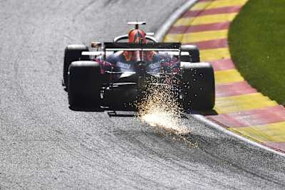 Max Verstappen in Spa-Francorchamps