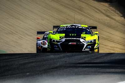 Der Audi R8 LMS GT3 evo II vom Team WRT in Brands Hatch