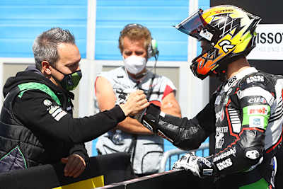 Manuel Puccetti (li.) mit Philipp Öttl