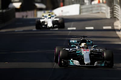 Lewis Hamilton war im ersten Training der Schnellste