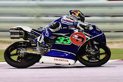 Enea Bastianini auf der Honda des Gresini-Teams