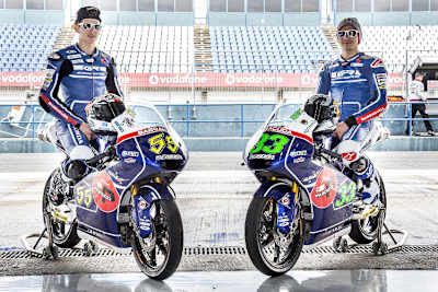 Das Gresini-Team tritt 2015 mit Locatelli und Bastianini an