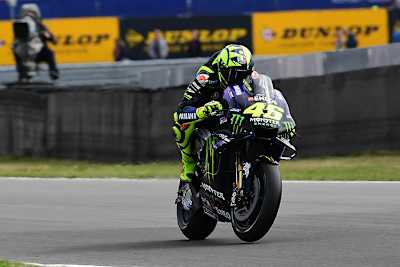 Valentino Rossi schied aus