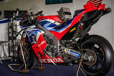 Das Kalex-Chassis in der HRC-Box