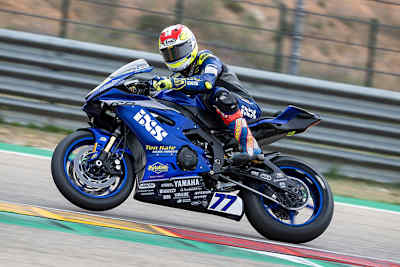 Domi Aegerter in Aragón