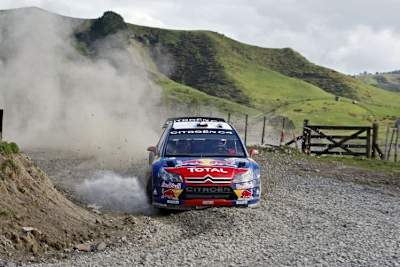 Loeb gewann 2008 die letzte WM-Rallye Neuseeland