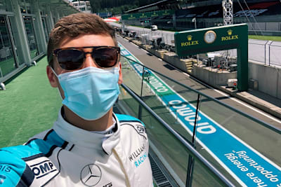 George Russell am Red Bull Ring