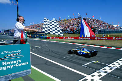 Das waren noch Zeiten: volle Hütte in Magny-Cours