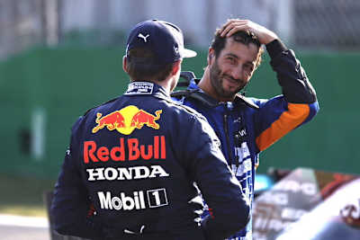 Max Verstappen und Daniel Ricciardo