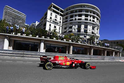 Carlos Sainz in Monaco