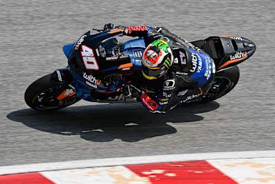 Shakedown-Test 2022: Darryn Binder auf der Yamaha M1 in Sepang