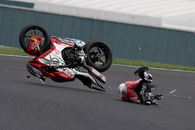 Dieser Aufprall tat weh