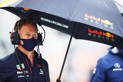 Red Bull Racing-Teamchef Christian Horner  