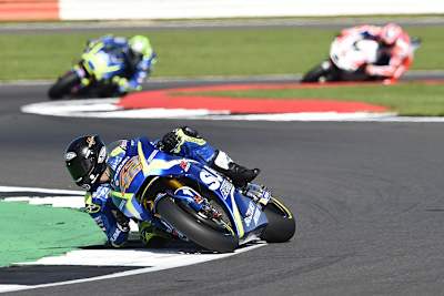 Alex Rins auf der Suzuki GSX-RR