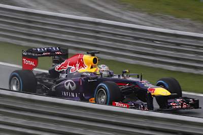 Sebastian Vettel: «Ich kam gleich an die Box, um mir Intermediates abzuholen»