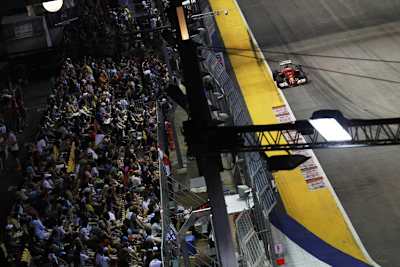 Kimi Räikkönen hätte den Fans gerne eine bessere Show gezeigt