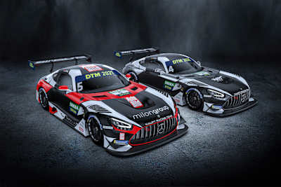 Die beiden Mercedes des Haupt Racing Team