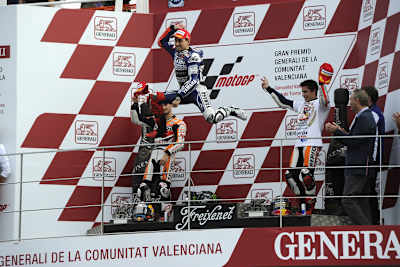 Jorge Lorenzos Siegersprung 2013