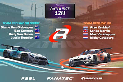 Starke Besetzung für das virtuelle Rennen von Bathurst