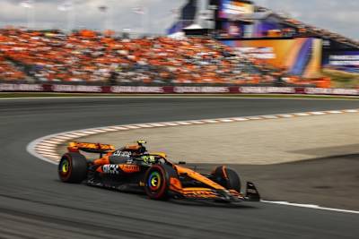 Lando Norris hat sich die beste Ausgangslage für das Rennen in Zandvoort gesichert