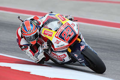 Sam Lowes fuhr die Bestzeit, bevor der Regen einsetzte