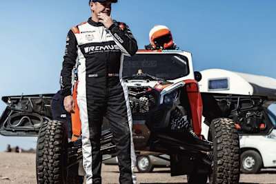 Lukas Lauda: Erster Start, erstes Finish auf der Dakar.