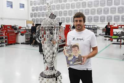 Fernando Alonso in Indianapolis