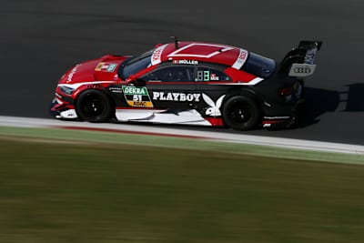 Mattias Ekström und Jamie Green testeten in Vallelunga